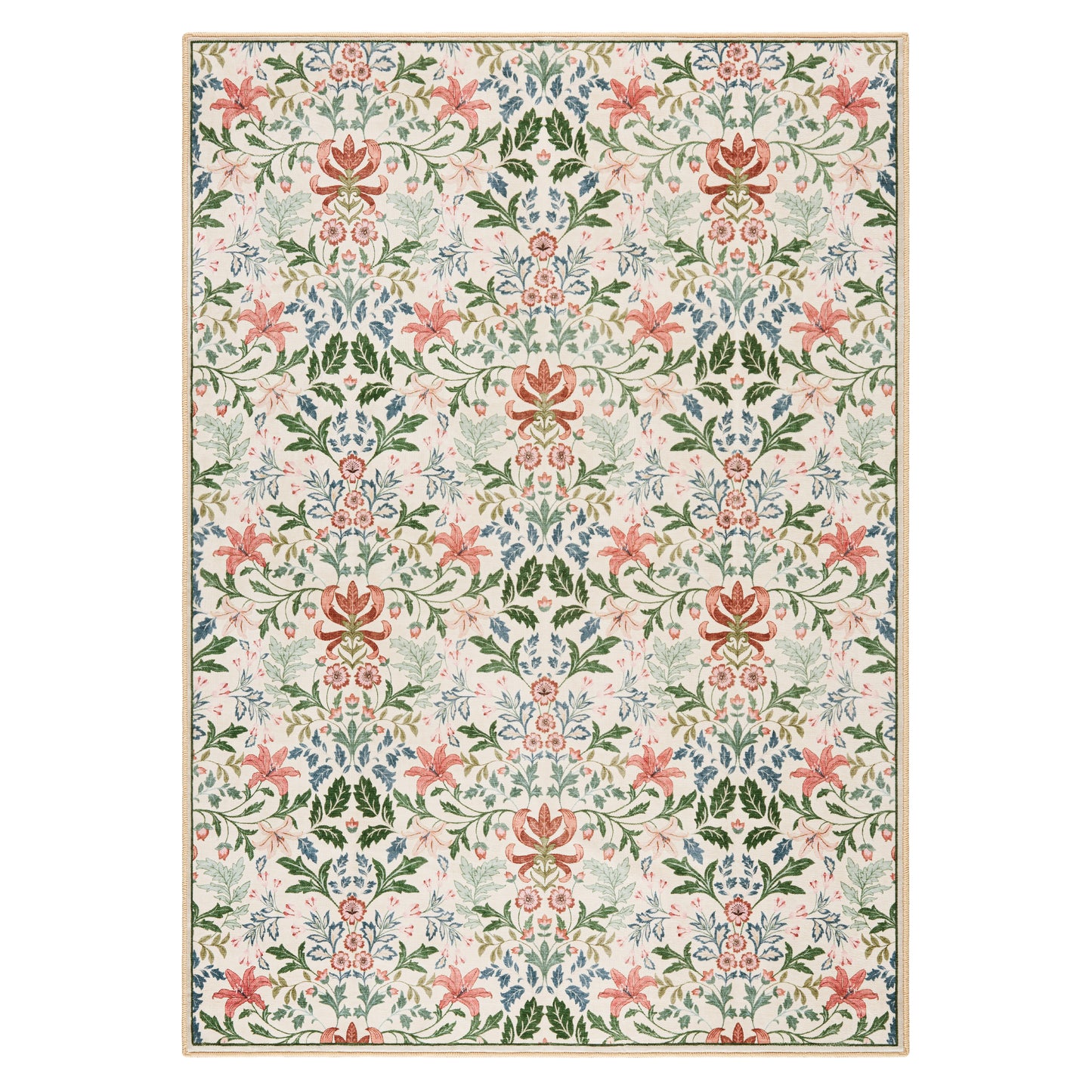 Everwash Haven Vintage Floral Area Rug